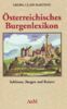 Cover - Österreichisches Burgenlexikon - Georg Clam Martinic